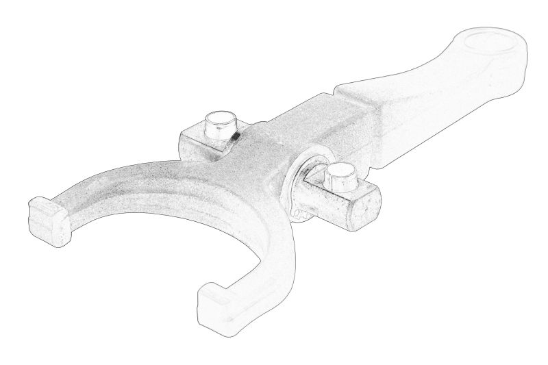 Furca debreiere originala