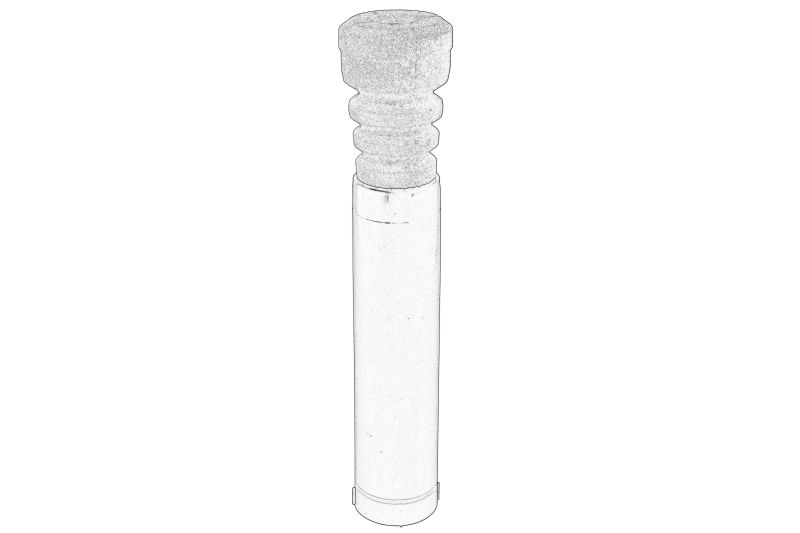Burduf protectie amortizor, spate, dreapta/stanga (cu buffer) original