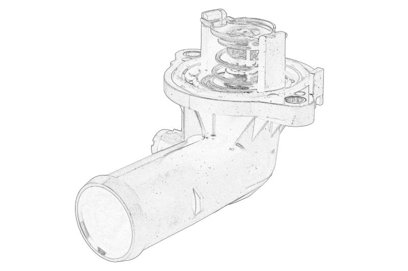 Termostat sistem racire (95°C, in carcasa) original 