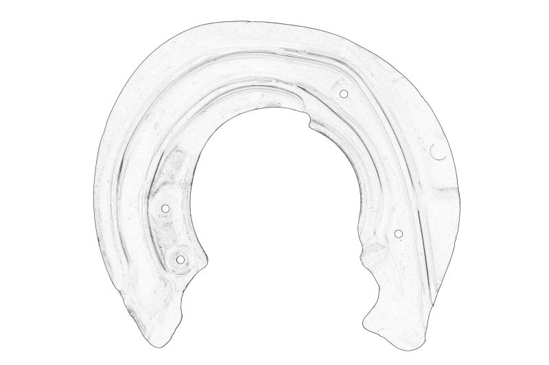 Capacul discului de frana Fata Stanga diametru 340mm original