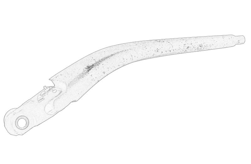 Bratul / capacul stergatorului spate original