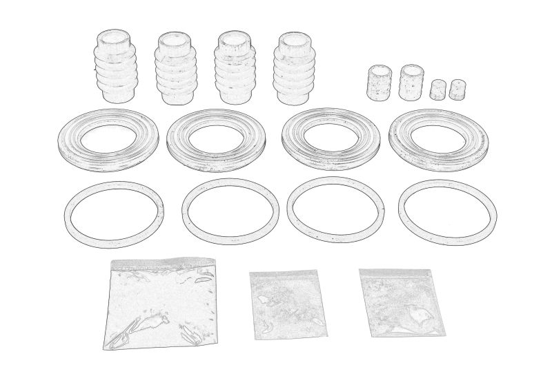 Kit reparare etrier fata/spate dreapta/stanga original