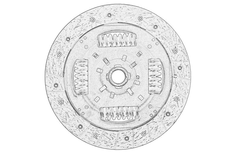 Disc ambreiaj (228mm) original