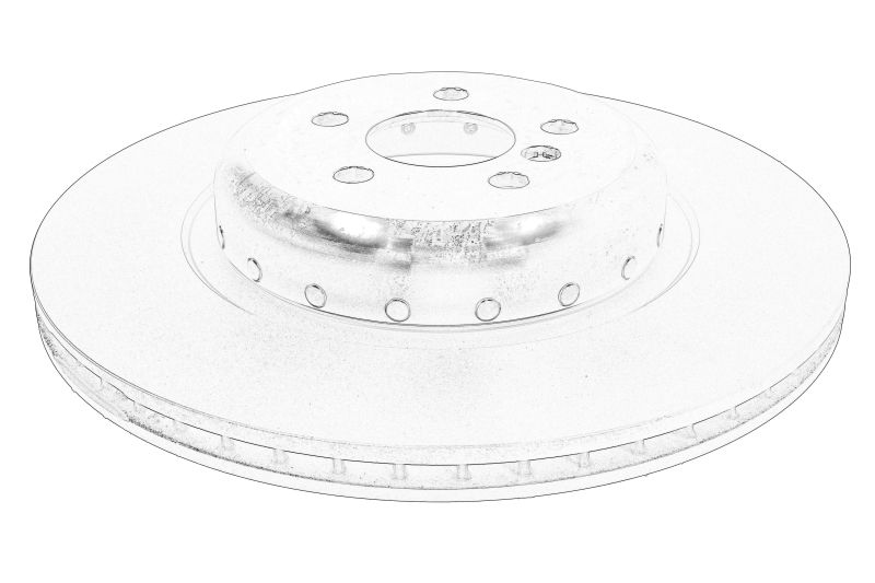 Disc frana spate dreapta original