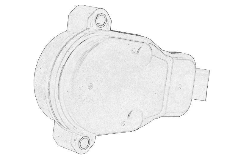 Servomotor de serviciu de frana spate dreapta/stanga original