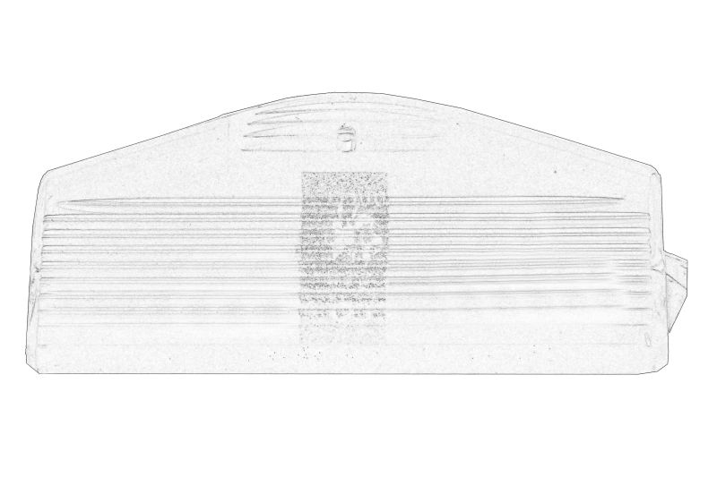 Lampa numar inmatriculare (dispersor) originala