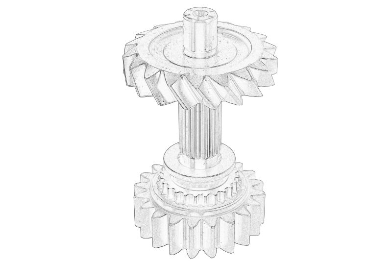 Pinion cutie de viteze (R bieg) original 