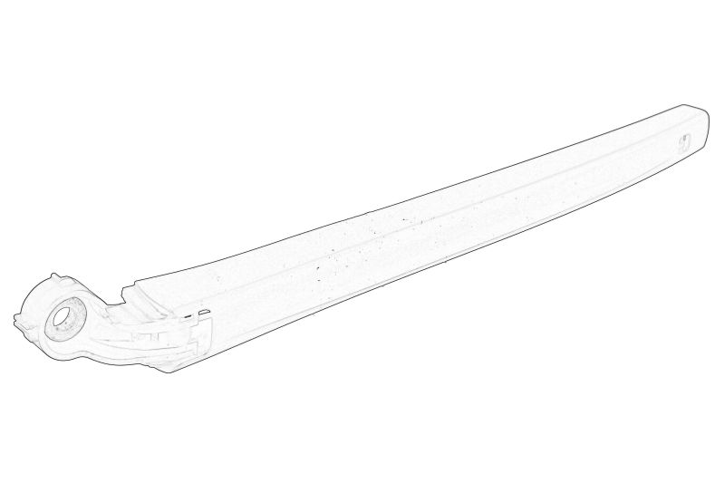 Bratul / capacul stergatorului spate original