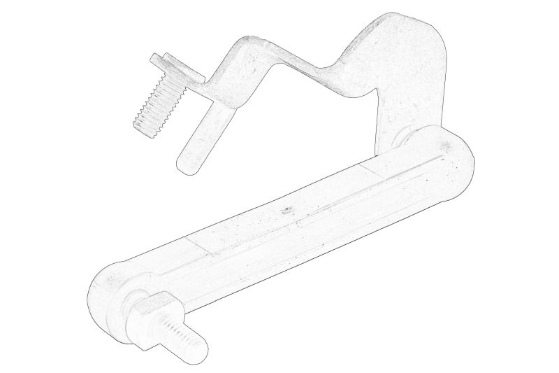Conector senzor pentru reglarea nivelului farurilor stanga original