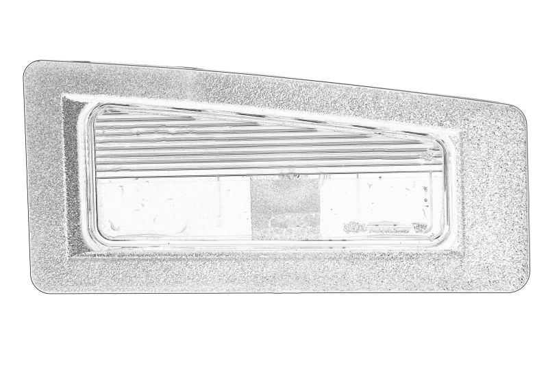 Lampa numar inmatriculare dreapta (cu bec; set) originala