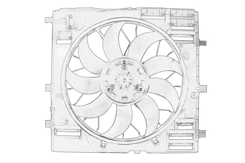 Ventilator radiator original