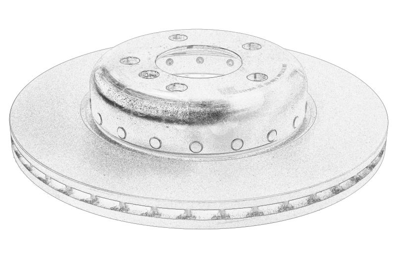 Disc frana fata dreapta/stanga original