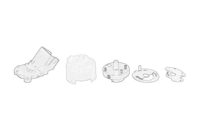 Bloc conectare contac aprindere (6 pin) original 