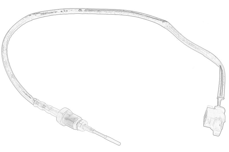 Senzor temperatura evacuare (filtru de particule diesel) original