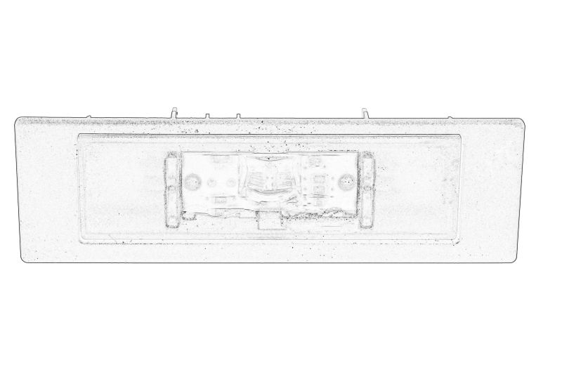Lampa numar inmatriculare dreapta/stanga originala