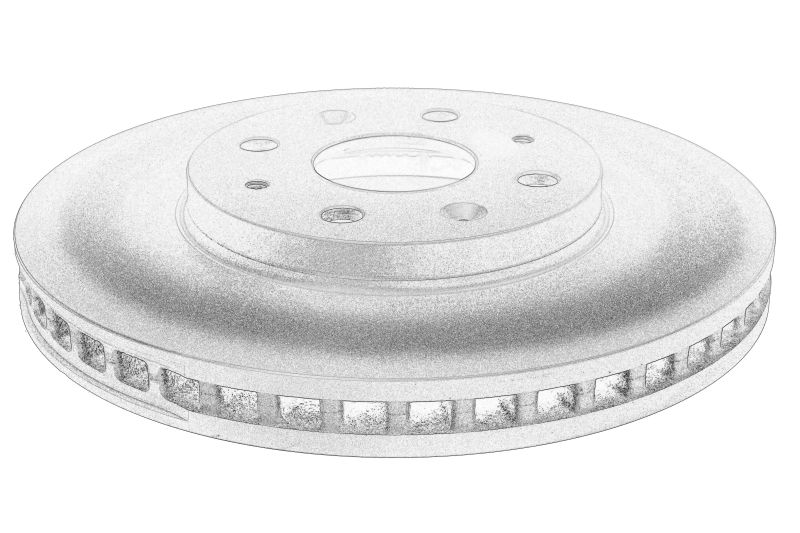 Disc frana fata dreapta/stanga original