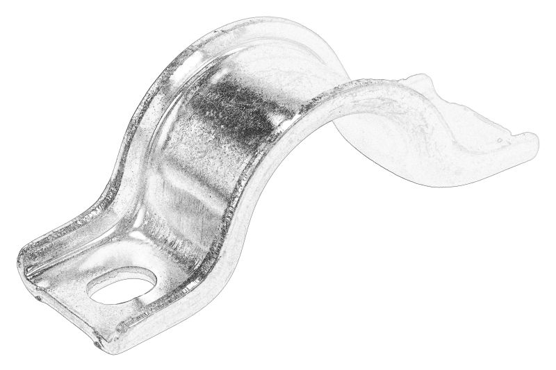 Fermoar metalic cu buza stabilizator fata dreapta/stanga original