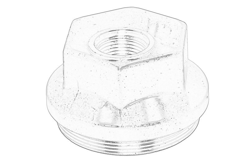 Capacul butucului rotii (fara capac) original 