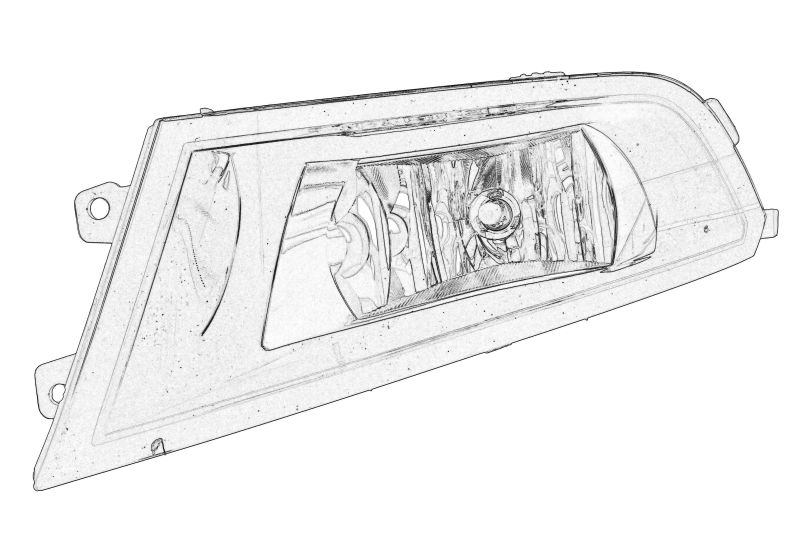 Lampa de ceata Fata Stanga (H8) originala 