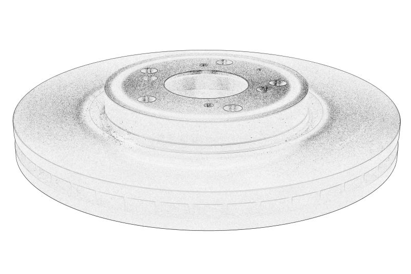 Disc frana fata dreapta/stanga original