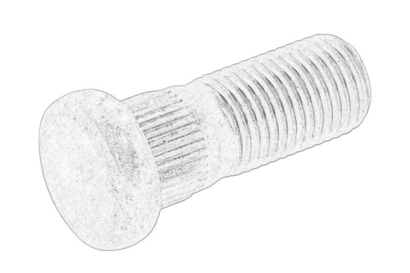 Pinul rotii (M12x1,25, lungime filet: 20mm, lungime: 37mm) original