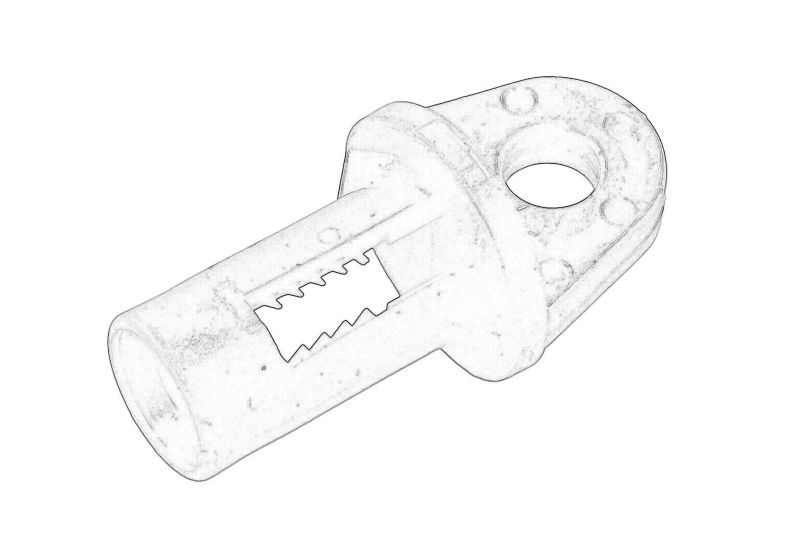 Montarea cablului de frana manual originala