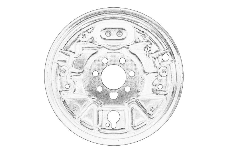 Suport frana/scut ancora dreapta spate sabot original