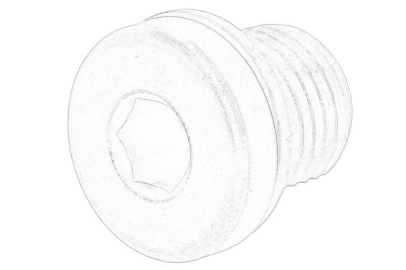 Surubul de ochi al sistemului de racire (filtru pedala aer) original 