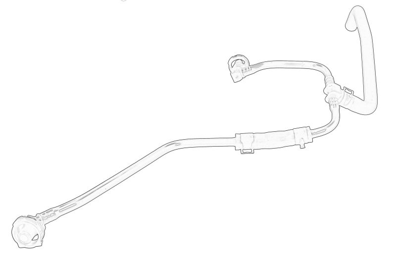 Furtun de plastic pentru sistemul de racire original