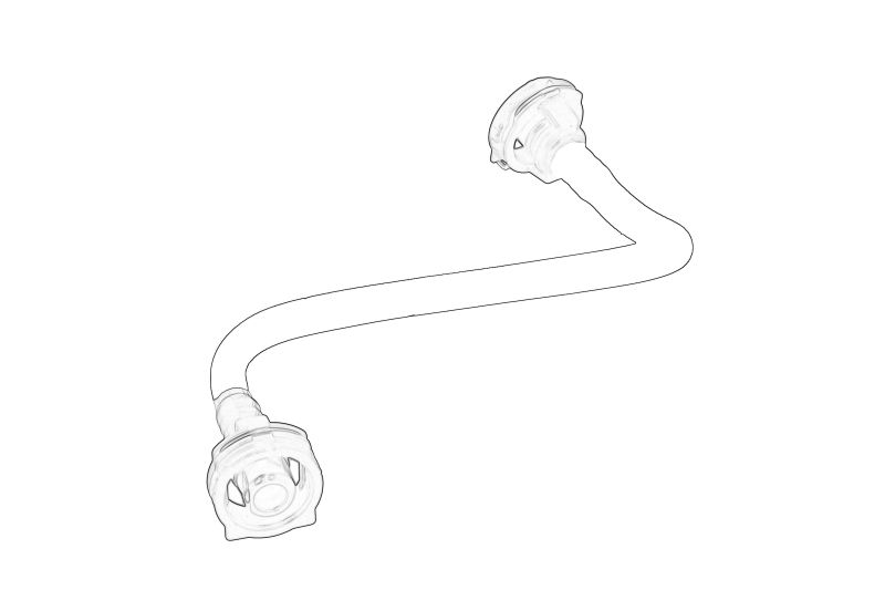 Furtun de plastic pentru sistemul de racire original